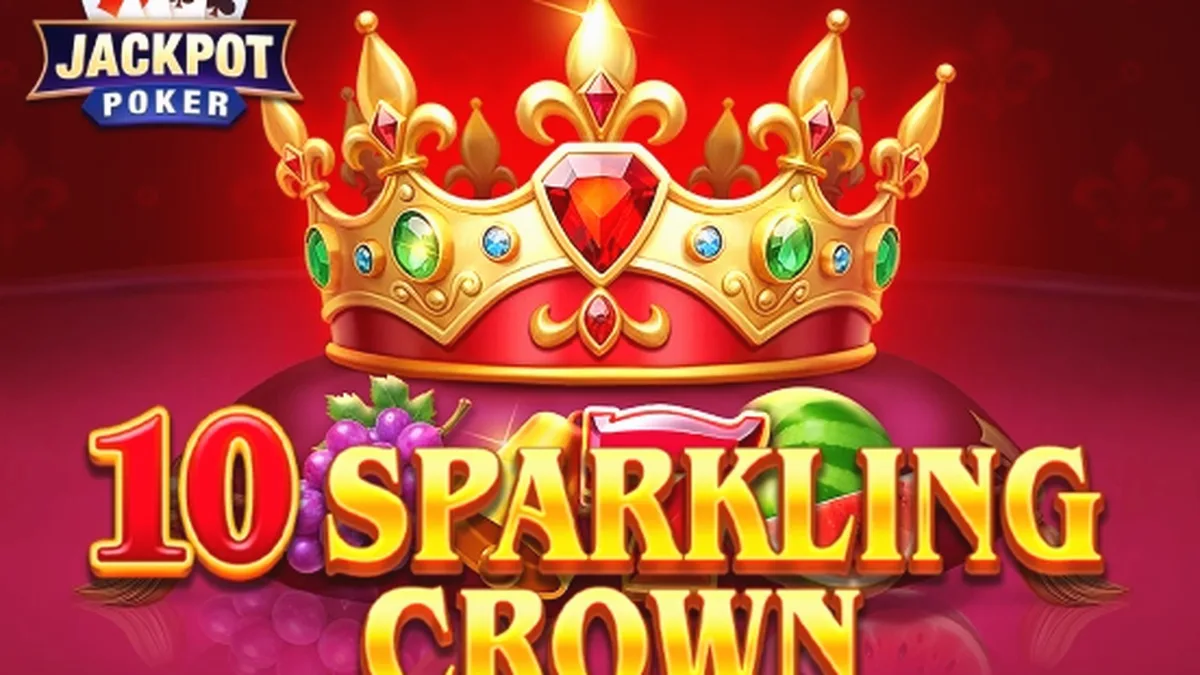 10 Sparkling Crown سلاٹ گیم کا شاہانہ اور چمکدار انٹرفیس